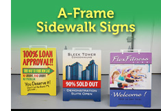 A-Frames, Sidewalk Signs, Sandwich Boards