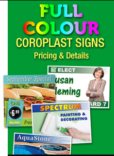Full Colour Sign Prices